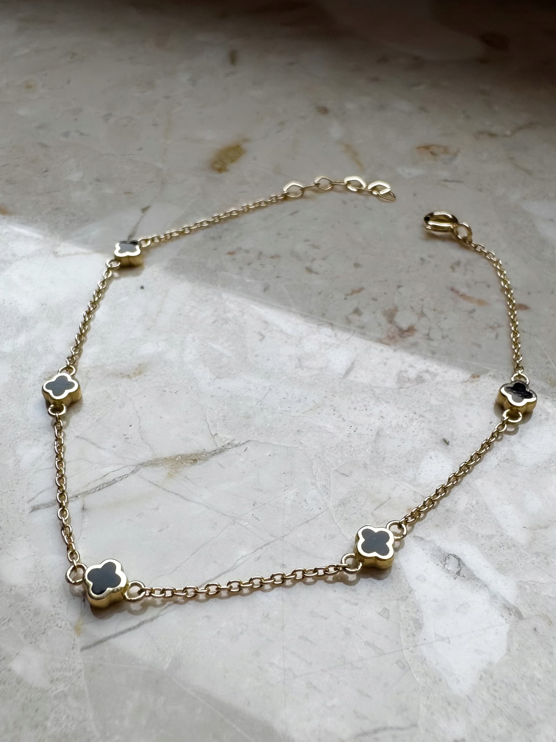 Złota bransoletka 585 KONICZYNKI