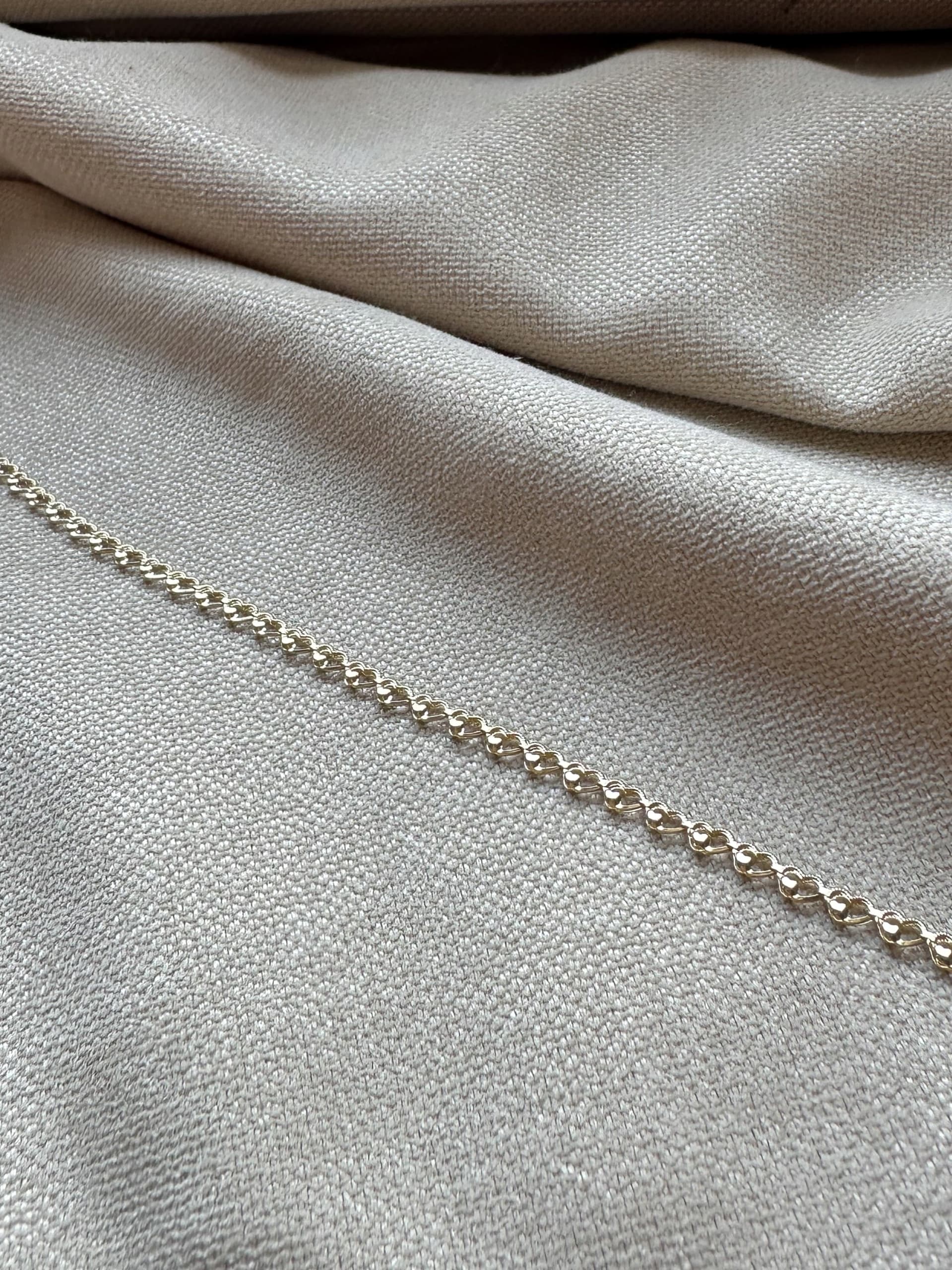 Złota bransoletka 585 SERDUSZKA, SERCA