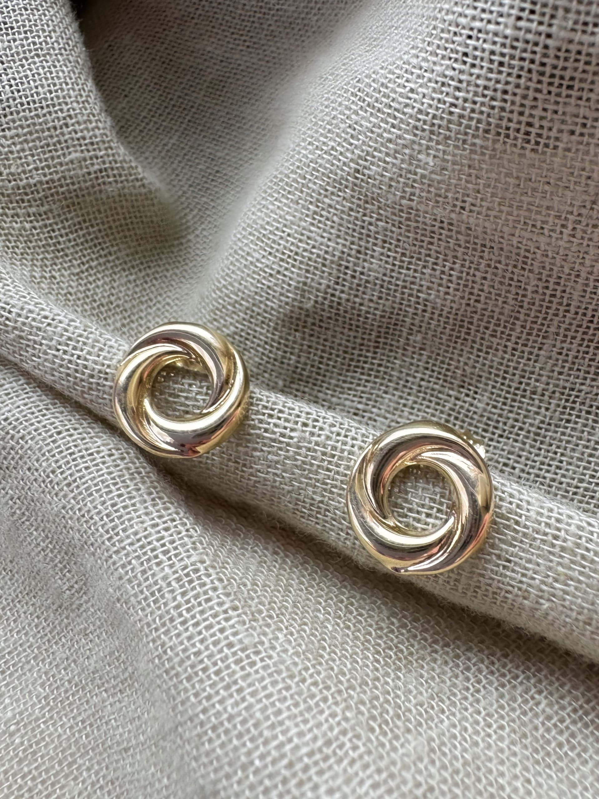 Złote kolczyki 585 KÓŁECZKA